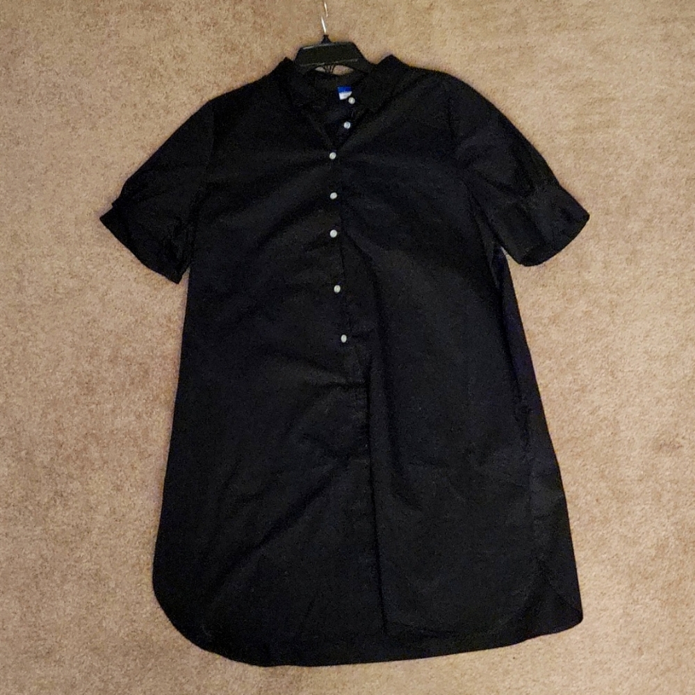Old Navy Short Sleeve Shirt dress with pockets!